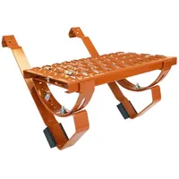 DAPRONA Laufrost Set für Gewellte Dachziegel 100cm Stahl Verzinkt