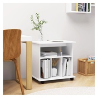 VidaXL Rollschrank Weiß 60x45x60 cm Holzwerkstoff
