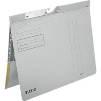 Leitz Leitz, Mappe, Pendelhefter, mit Tasche, A4, grau (A4,