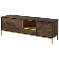 MASSIVMOEBEL24.DE TV-Board Mango 160x45x55 braun geölt CHICAGO #101)