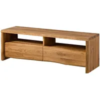 Massivmoebel24 TV-Board Wildeiche 151x45x50 natur geölt pure oak 108