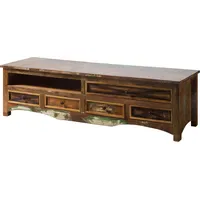 Massivmoebel24 Nature Of Spirit 133 TV-Lowboard 180x55x50 cm Mehrfarbig