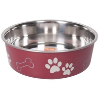 Karlie Edelstahlnapf Ascar mit Pfotenmotiv 2200 ml ø: 21