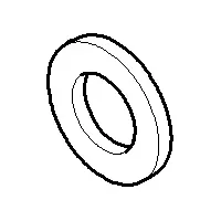 Dornbracht Scheibe 10,2x18x2 09301104990 10,2 x 18 x 2