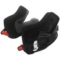 Nolan N100-5 Plus, Wangenpolster - Schwarz/Rot - XL /