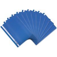 Oxford Schnellhefter A4, aus Kunststoff, blau, 10 Stück