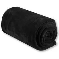 BestLivings Babydecke Mikrofaser Bestlivings Schwarz 70 x 100 cm