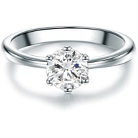 Trilani Ring aus Sterling Silber in mit Zirkonia 48