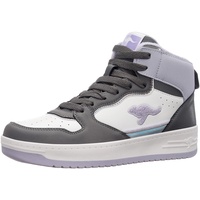 KangaROOS Damen K-Top Venu Sneaker, Steel Grey/lavendin, 38