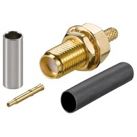 Goobay Wentronic RP-SMA Crimpbuchse für RG-174 und RG-316