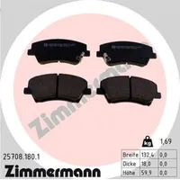 ZIMMERMANN Bremsbelagsatz, Scheibenbremse