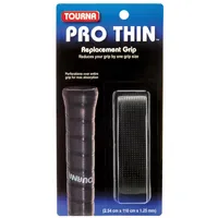 Tourna Pro Thin Grip Basisgriffbänder, schwarz, One Size