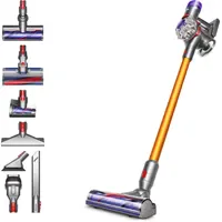 Dyson V8 Absolute silber/gelb