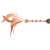 Karlie Flamingo Topsy Stick Holz + Herz Matatabi Natur