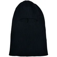 URBAN CLASSICS Knitted Balaclava", in blau Größe one size,