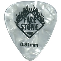 Gewa Plektrum/Pick Mix Celluloid, 0,81 mm, perloid-weiß, 12 Stück