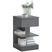SoBuy Nachtschrank FBT49 39 x 39 x 65 cm