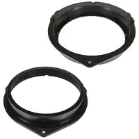 Tomzz Audio 2834-000 Lautsprecherringe Adapter Halterungen kompatibel mit Mercedes