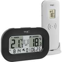 TFA Funk-Thermometer COOL@HOME Funk-Thermometer digital Schwarz