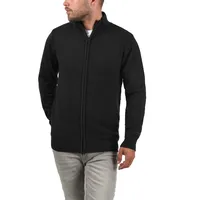 Indicode Strickjacke IDRickert 35422MM Strickjacke aus Feinstrick in Schwarz