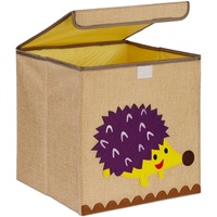 Relaxdays Aufbewahrungsbox, für Kinder, faltbar, HBT: 33 x 33