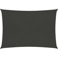 VidaXL Sonnensegel 160 g/m2 Anthrazit 5x6 m HDPE