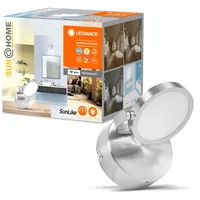 LEDVANCE Badezimmerleuchte Sun@Home Smart+ Badezimmer Silber Ø 11 cm