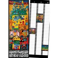 Wrner verlag gmbh Hundertwasser Birthday Calendar