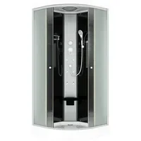 SeniorBad D10-23M0 Komplettdusche mit Schiebetür 100 x 100 cm