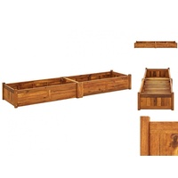 VidaXL Garten-Hochbeet Akazienholz 200x50x25 cm
