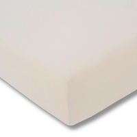 Estella Spannbetttuch Jersey-Stretch in elfenbein - Gr.: 100 x