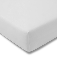 Estella Spannbetttuch Jersey-Stretch in weiß | 100 x 200