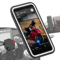Shapeheart französische Innovation, magnetische Motorrad-Telefonhalterung mit Abnehmbarer wetterfester Hülle,