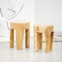 JAN KURTZ Java Hocker rund,