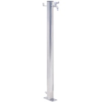 VidaXL Wassersäule 60 cm Edelstahl silber