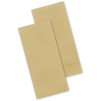 MAILmedia Musterbeutel ohne Fenster braun mit 5,0 cm Falte,
