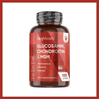WeightWorld Glucosamine and Chondroitin 180 Capsules