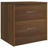 VidaXL Nachttisch Braun Eichen-Optik 40x30x40 cm Holzwerkstoff