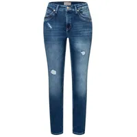 MAC HOSEN Stoffhose für Damen in blau - Gr.: