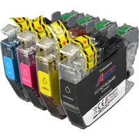 Ampertec 4 Ampertec Tinten ersetzt Brother LC-421XL Multipack KCMY