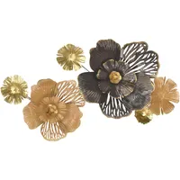 Moebel-direkt-online Blumen Metall 50x92 cm