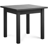 Konsimo Esstisch Esszimmertisch Küchentisch quadratisch Saluto Grau, Buchenholz/Laminat, Modern,
