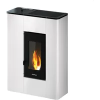 FreePoint Pelletofen ATRIUM 5 Stahlverkleidung weiß 25 - 52