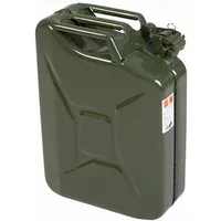 Hünersdorff Metall-Kraftstoff-Kanister CLASSIC 20l, mit UN-Zulassung für Benzin, Diesel