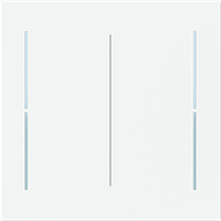 Busch-Jaeger Abdeckung, 2-fach LFW/A.2.70.11-44m