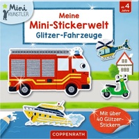 Die Spiegelburg Meine Mini-Stickerwelt - Glitzer-Fahrzeuge