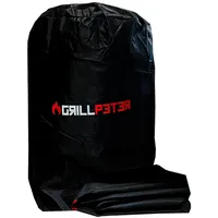 Grillpeter Grillabdeckung Ø 40 cm Polyester schwarz