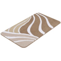 KLEINE WOLKE Badteppich Flame Taupe 120 x 70 cm