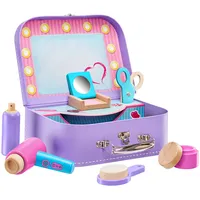 Selecta 62073 Beauty Case aus Holz, 25 x 18