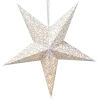Mojawo LED Papier Weihnachtsstern Ø 60cm Fensterstern Faltstern Innen